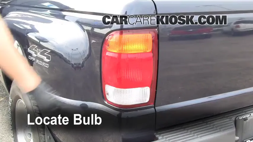 1999 Ford Ranger XLT 4.0L V6 Extended Cab Pickup (4 Door) Lights Reverse Light (replace bulb)